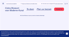 Desktop Screenshot of cobra-museum.nl