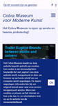 Mobile Screenshot of cobra-museum.nl